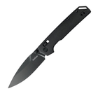 Нож складной Kershaw Iridium (длина: 200 мм, лезвие: 86 мм, черное), черный - изображение 1