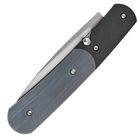 Ніж автоматичний Boker Plus Dogleg Auto (довжина 199 мм, лезо 84 мм), чорний - зображення 3