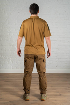 Військова форма штани та поло ріп-стоп CoolMax tactical Койот (582) , XL - зображення 3