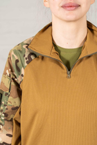 Армейская женская форма убакс и штаны с наколенниками CoolMax рип-стоп standart Мультикам Койот (633) , 2XL - изображение 8