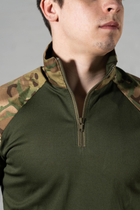 Армейский убакс с коротким рукавом рип-стоп CoolMax Мультикам Хаки (519) , 2XL - изображение 6