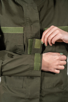 Женский военный китель рип-стоп с карманами и велкро панелями tactical Олива (657) , 3XL - изображение 7