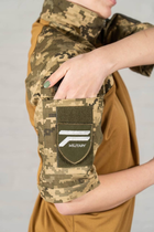 Жіноча армійська форма убакс короткий рукав та штани з кишенями CoolMax ріп-стоп standart Піксель Койот (630) , S - зображення 7