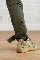 Женские военные брюки со вставными наколенниками рип-стоп Олива (675) , S - изображение 7