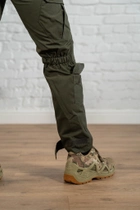 Женские армейские брюки рип-стоп с карманами летние tactical Олива (668) , L - изображение 6