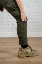 Жіночі армійські штани ріп-стоп з кишенями літні tactical Олива (668) , L - зображення 7