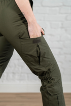 Женские армейские брюки рип-стоп с карманами летние tactical Олива (668) , L - изображение 8
