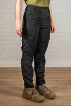 Військова жіноча форма поло та штани CoolMax ріп-стоп standart Чорна (640) , 3XL - зображення 7