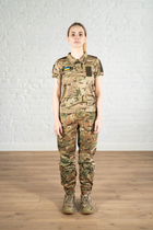 Жіноча форма військова поло та штани CoolMax ріп-стоп standart Мультикам (638) , L - зображення 1