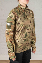 Тактическая женская форма убакс и штаны с карманами рип-стоп CoolMax standart Мультикам (620) , S - изображение 5