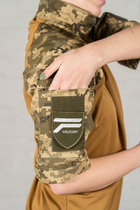 Жіночий армійський убакс з коротким рукавом ріп-стоп CoolMax tactical Піксель Койот (652) , 2XL - зображення 4