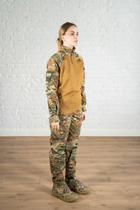 Армейская женская форма убакс и штаны с карманами CoolMax рип-стоп standart Мультикам Койот (621) , 2XL - изображение 2