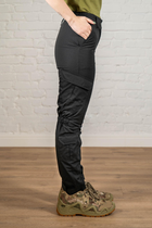 Жіночі військові штани ріп-стоп з кишенями літні tactical Чорні (669) , 2XL - зображення 9