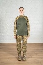 Женская военная форма убакс и штаны с карманами CoolMax рип-стоп standart Пиксель Олива (625) , 2XL - изображение 1