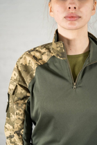 Женская военная форма убакс и штаны с карманами CoolMax рип-стоп standart Пиксель Олива (625) , 2XL - изображение 10