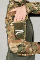 Военная женская форма убакс и штаны с наколенниками рип-стоп CoolMax standart Мультикам Олива (634) , 2XL - изображение 6