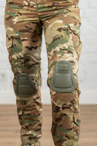 Военная женская форма убакс и штаны с наколенниками рип-стоп CoolMax standart Мультикам Олива (634) , 2XL - изображение 9