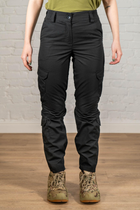 Жіночі військові штани ріп-стоп з кишенями літні tactical Чорні (669) , L - зображення 1