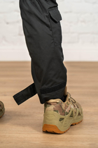 Жіночі військові штани ріп-стоп з кишенями літні tactical Чорні (669) , L - зображення 6
