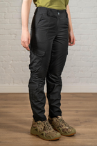 Жіночі військові штани ріп-стоп з кишенями літні tactical Чорні (669) , L - зображення 10