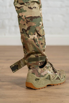 Военные женские брюки со вставными наколенниками рип-стоп Мультикам Олива (672) , S - изображение 7