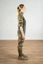 Военная женская форма убакс короткий рукав и штаны с карманами CoolMax рип-стоп standart Мультикам Олива (628) , XL - изображение 3