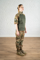 Военная женская форма убакс короткий рукав и штаны с карманами CoolMax рип-стоп standart Мультикам Олива (628) , XL - изображение 4