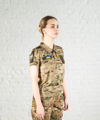 Жіноча форма військова поло та штани CoolMax ріп-стоп standart Мультикам (638) , 2XL - зображення 10