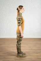 Армейская женская форма убакс короткий рукав и штаны с карманами CoolMax рип-стоп standart Мультикам Койот (627) , S - изображение 3