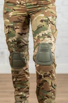 Военная женская форма убакс и штаны с наколенниками рип-стоп CoolMax standart Мультикам Олива (634) , S - изображение 9
