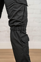 Жіночі військові штани ріп-стоп з кишенями літні tactical Чорні (669) , S - зображення 5