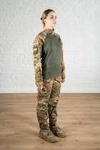 Військова жіноча форма убакс та штани з кишенями ріп-стоп CoolMax standart Мультикам Олива (622) , M - зображення 4