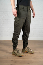 Армейские штаны саржа дышащие с 4 карманами standart Олива (550) , 2XL - изображение 2