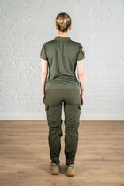 Жіноча форма тактична поло та штани ріп-стоп CoolMax standart Олива (641) , M - зображення 2
