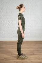 Жіноча форма тактична поло та штани ріп-стоп CoolMax standart Олива (641) , M - зображення 3