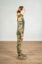 Жіноча військова форма убакс та штани з кишенями CoolMax ріп-стоп standart Піксель Олива (625) , XL - зображення 3