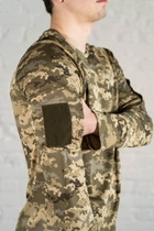Лонгслів армійський дихаючий CoolMax з липучками Піксель (610) , 2XL - зображення 5