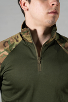 Армійський убакс з коротким рукавом ріп-стоп CoolMax Мультикам Хакі (519) , XL - зображення 6