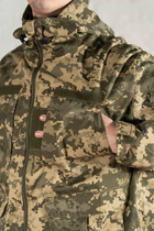 Куртка армейская Горка с капюшоном tactical рип-стоп Пиксель (608) , S - изображение 6