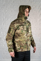 Куртка тактическая Горка с капюшоном рип-стоп tactical Мультикам (607) , L - изображение 8