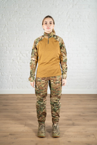 Армійська жіноча форма убакс та штани з кишенями CoolMax ріп-стоп standart Мультикам Койот (621) , M - зображення 1