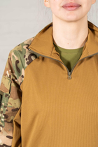 Армійська жіноча форма убакс та штани з наколінниками CoolMax ріп-стоп standart Мультикам Койот (633) , XL - зображення 8
