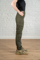 Женские военные брюки со вставными наколенниками рип-стоп Олива (675) , XL - изображение 10