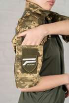 Жіноча військова форма убакс короткий рукав та штани з кишенями ріп-стоп CoolMax standart Піксель Олива (631) , S - зображення 7