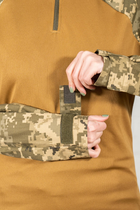 Жіночий армійський убакс з довгим рукавом ріп-стоп CoolMax tactical Піксель Койот (646) , L - зображення 5