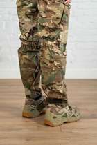 Военные женские брюки рип-стоп с карманами летние tactical Мультикам (666) , S - изображение 6