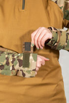 Армейский женский убакс с длинным рукавом рип-стоп CoolMax tactical Мультикам Койот (643) , 3XL - изображение 5