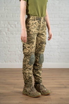 Жіночі армійські штани зі вставними наколінниками ріп-стоп Піксель Олива (674) , L - зображення 3