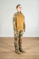 Армійська жіноча форма убакс та штани з наколінниками CoolMax ріп-стоп standart Мультикам Койот (633) , S - зображення 4