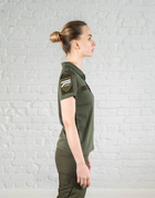 Жіноча форма тактична поло та штани ріп-стоп CoolMax standart Олива (641) , L - зображення 7